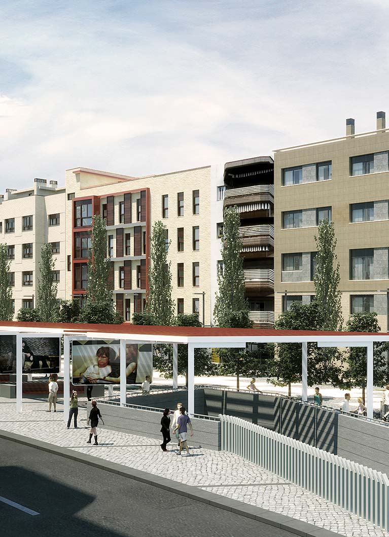 Urbanización Plaza del Pueblo Alcobendas